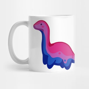 Bisexual Long Neck Dino Dinosaur Mug